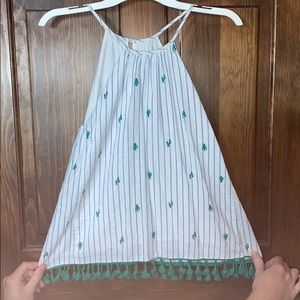 White Cacti Summer Shirt! 🌵